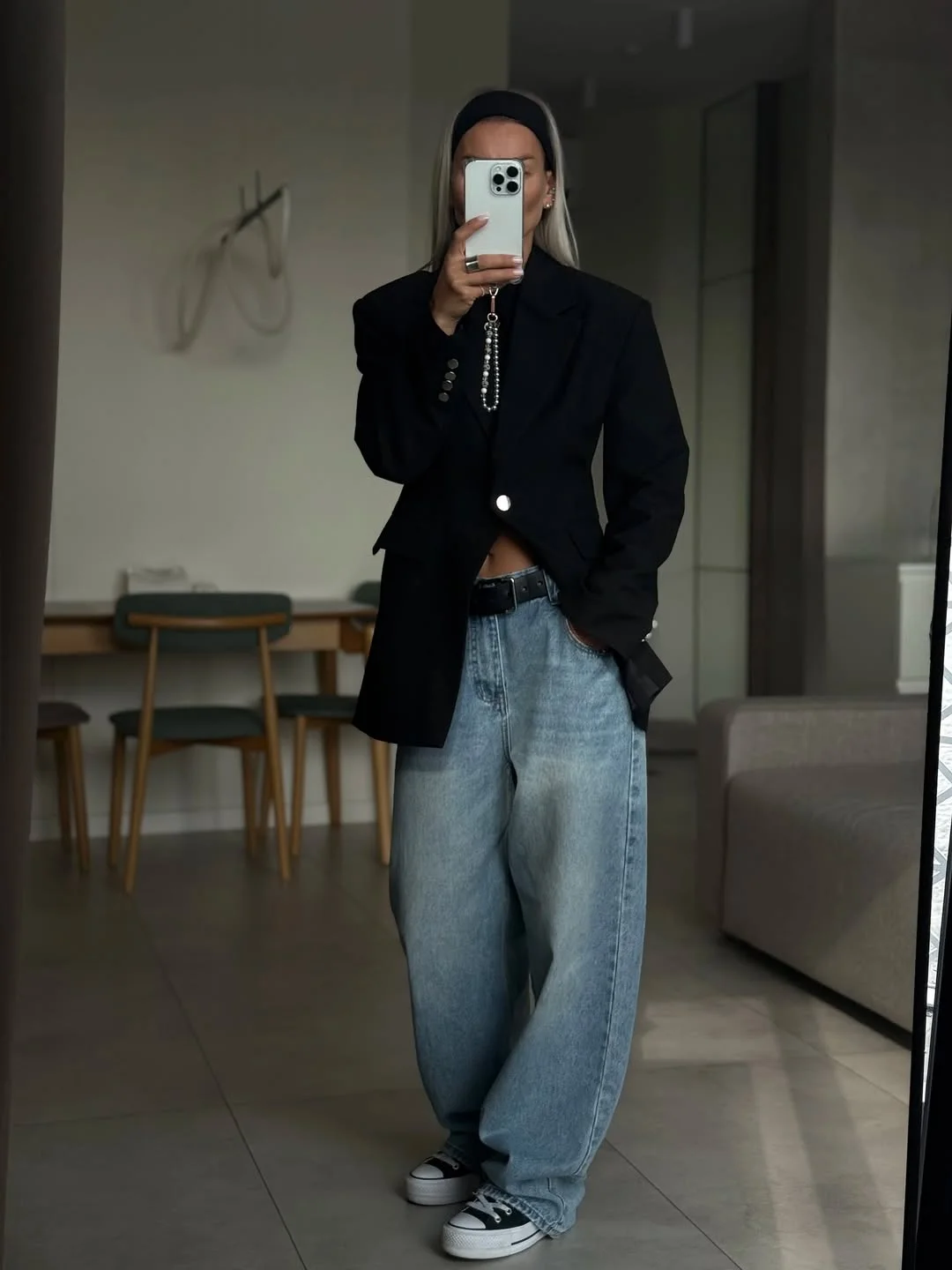 must have fall outfits 2026 Oversized Blazer and Denim That Always Works