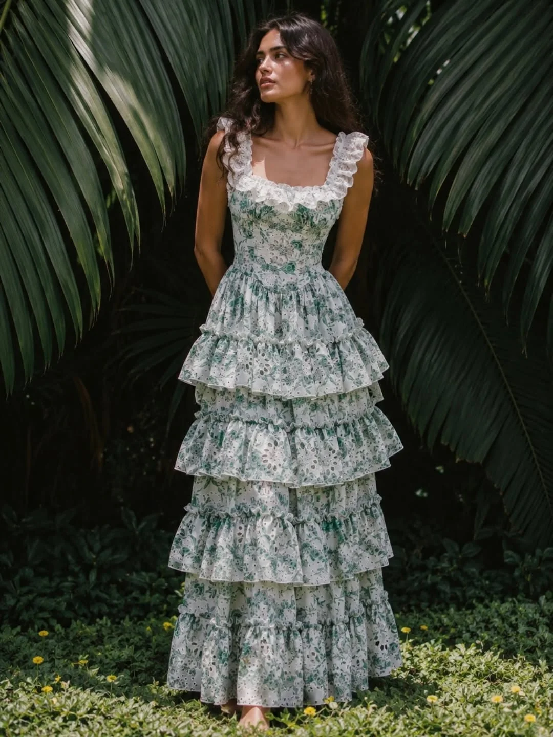 stylish early summer outfits 2026 Romantic Botanical Dresses Inspired by European Summers