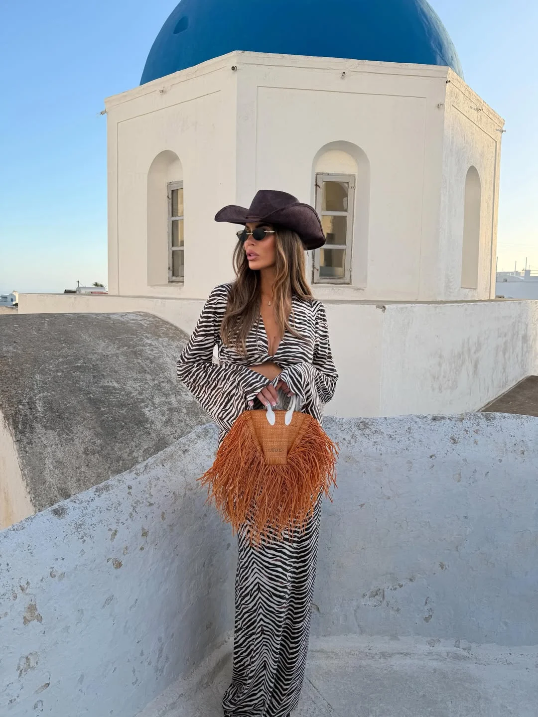 stylish early summer outfits 2026 Modern Cowgirl Style Meets Mediterranean Chic