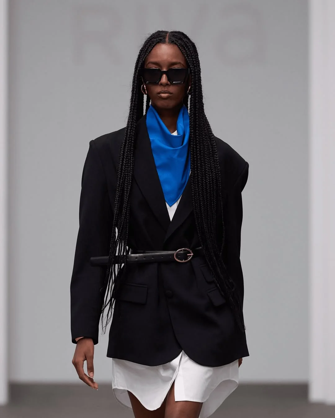 stylish elegant fall office outfits 2026 Sharp Tailoring With A Bold Accent