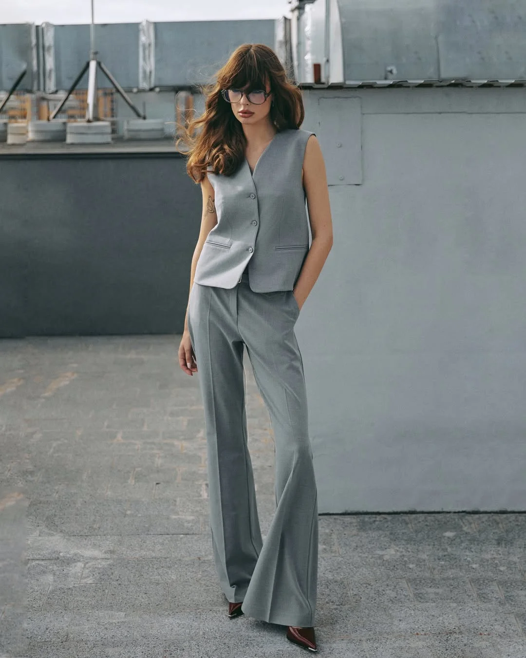 stylish fall outfits with vests 2026 Tailored Vest Sets That Redefine Fall Elegance