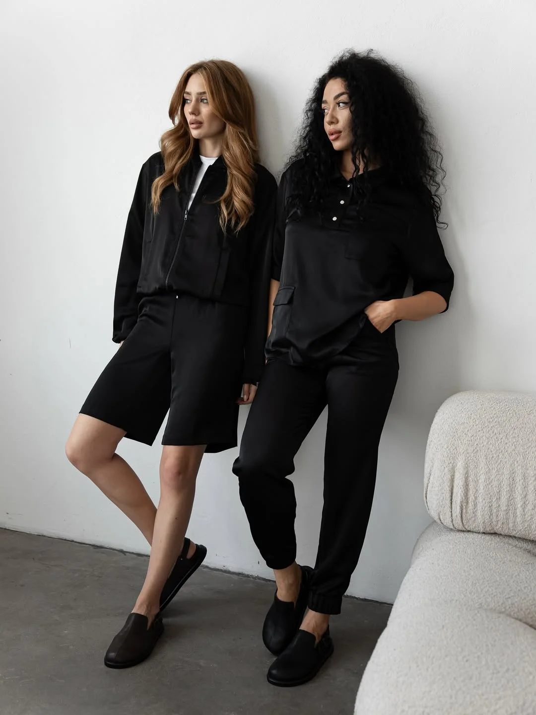 stylish fall smart casual office outfits women 2026 Elevated Black Sets For Busy Schedules