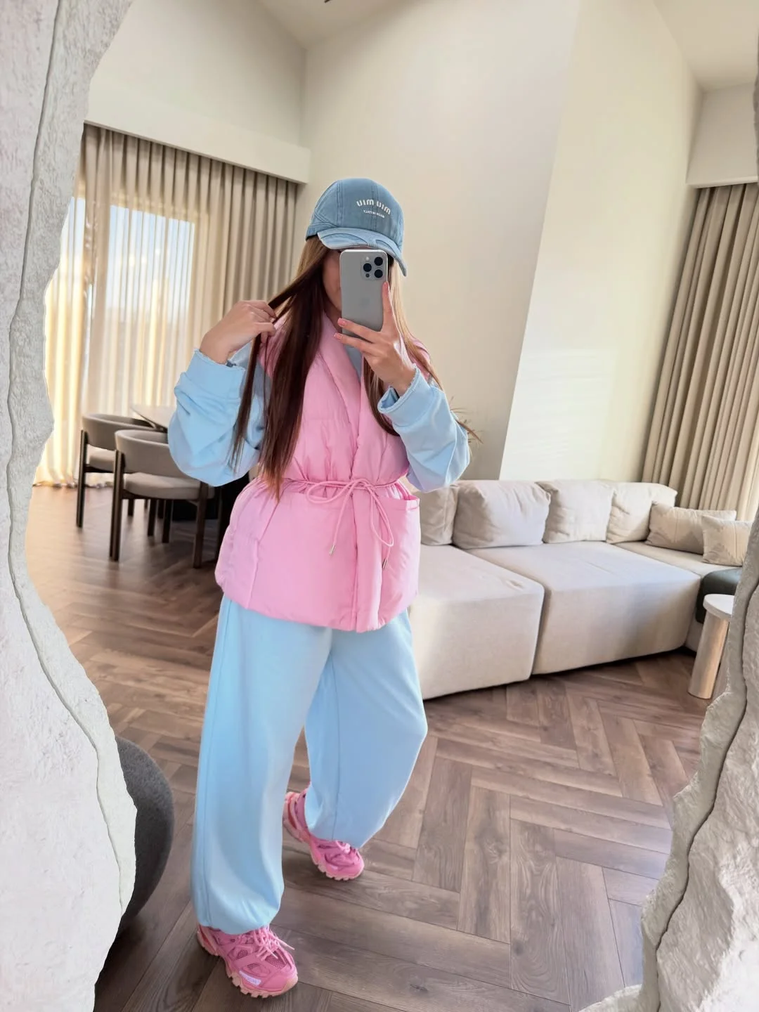 stylish fall vest outfits for women 2026 Pastel Sport Layers For Casual Fall Days