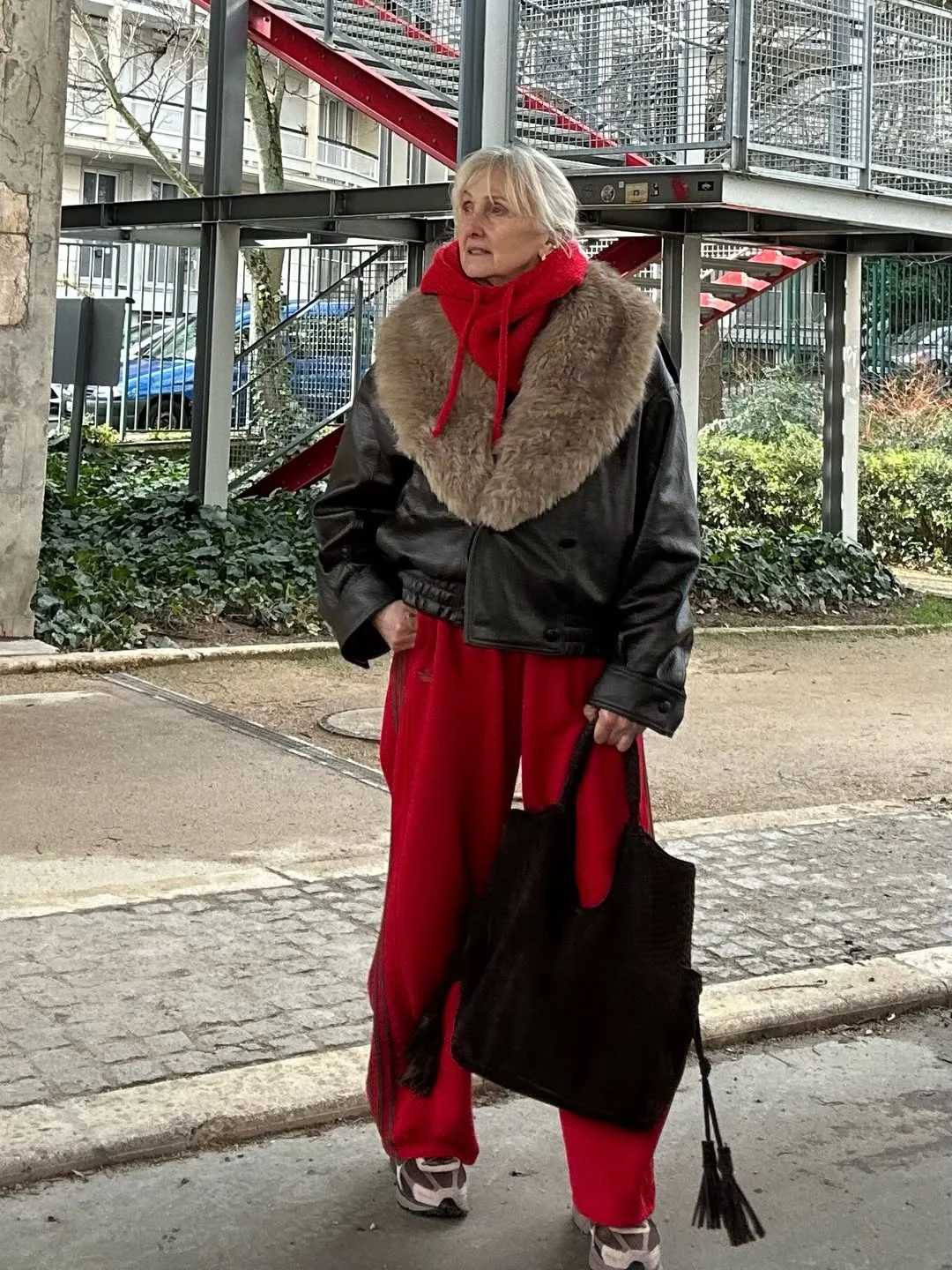 stylish what to wear in fall 2026 over 50 Sporty Red Layers For Cold Fall Days