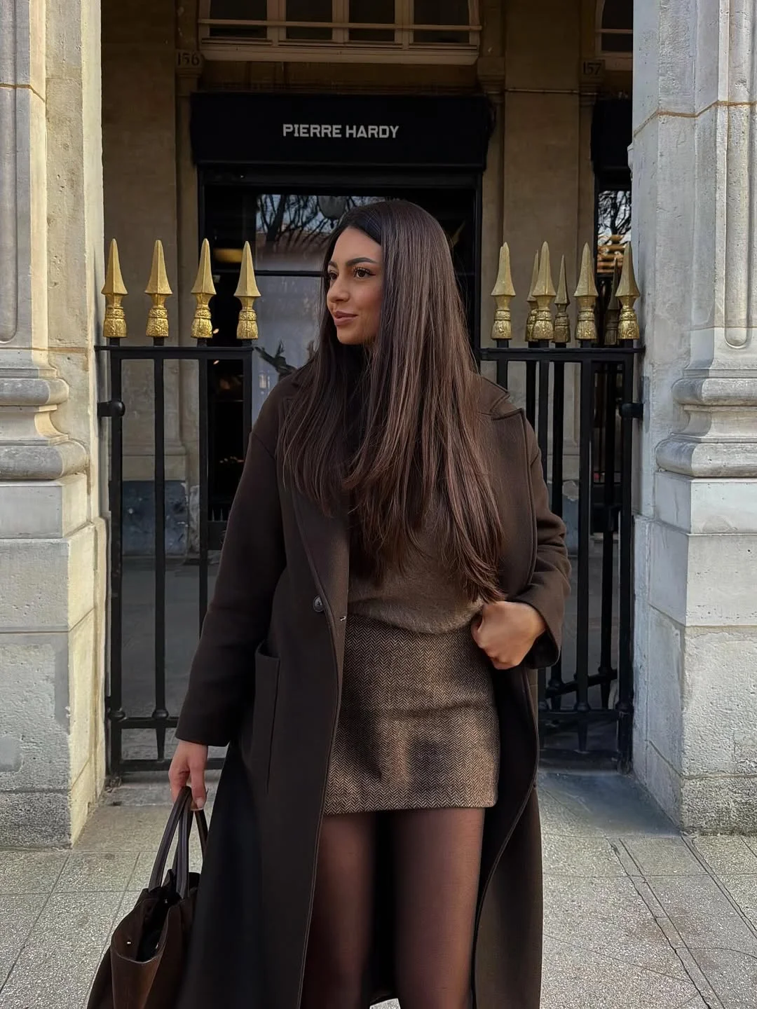 trendy fall outfits ideas 2026 Classic Fall Elegance with a Mini Skirt