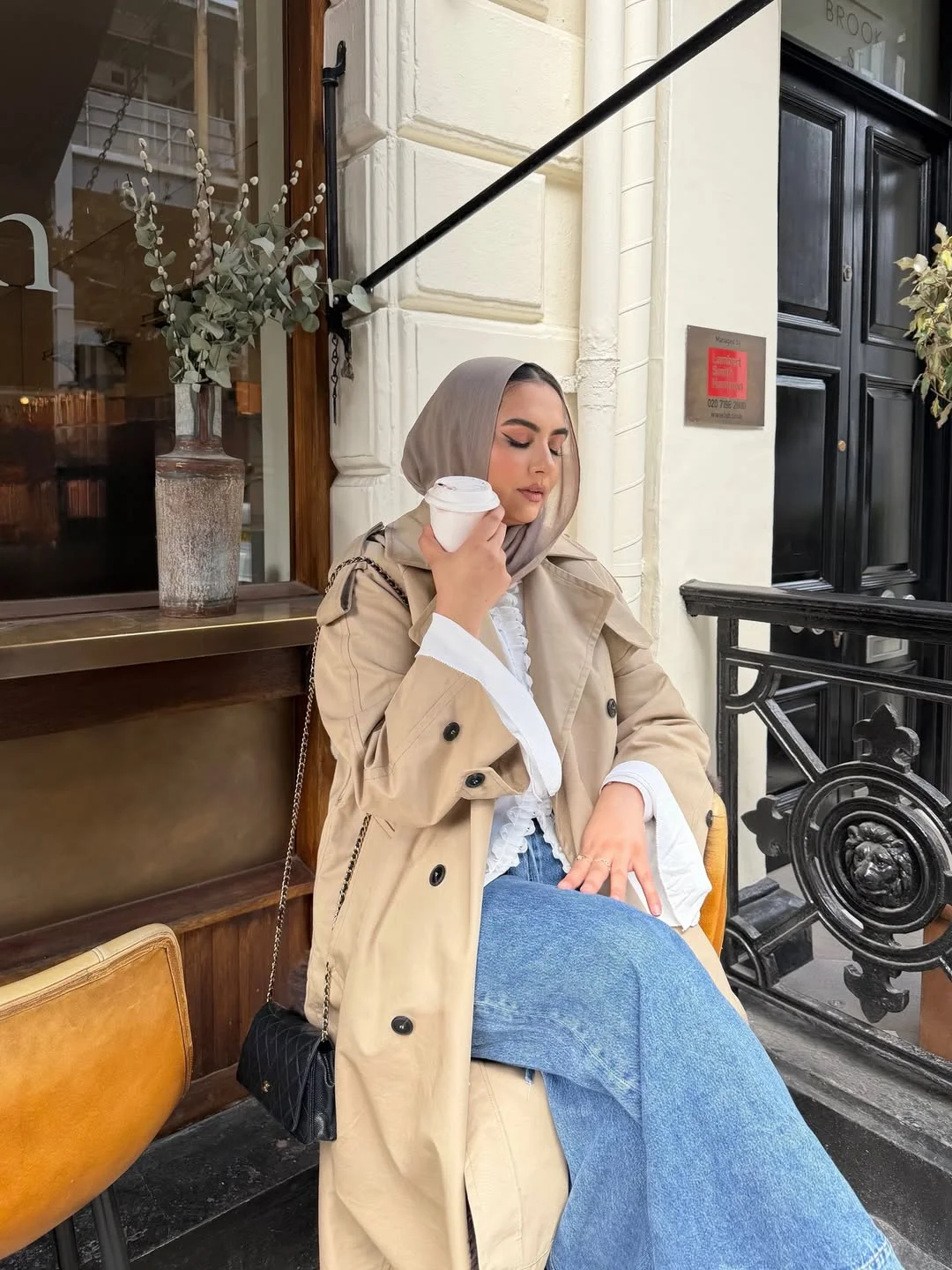 trendy fall outfits with coat 2026 Effortless Trench Coat and Denim Days