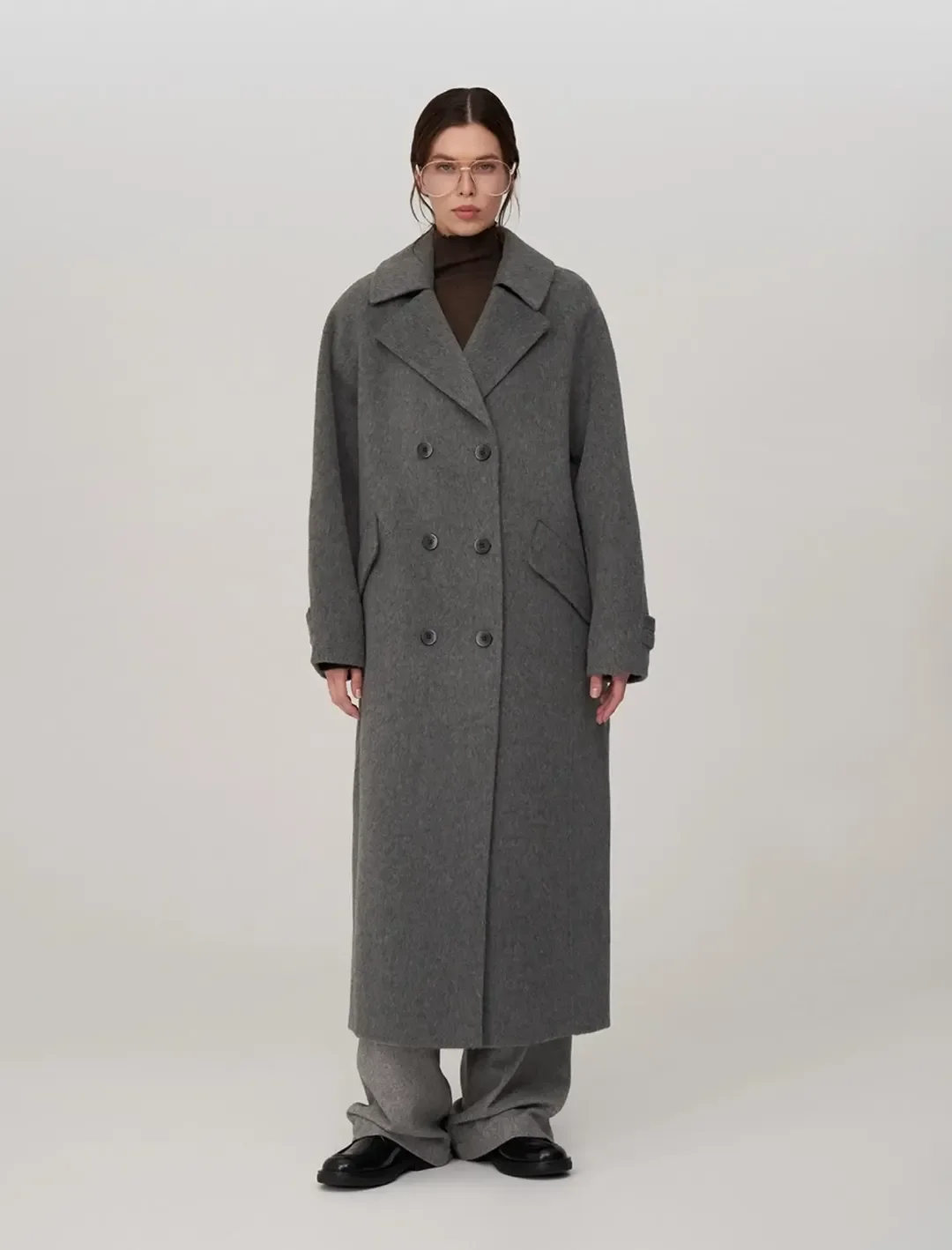 trendy fall outfits with coat 2026 The Timeless Double-Breasted Formula