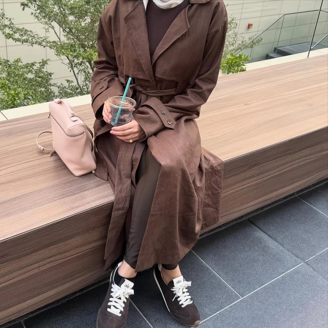 trendy fall outfits with coat 2026 Chocolate Brown Layers for Everyday Comfort