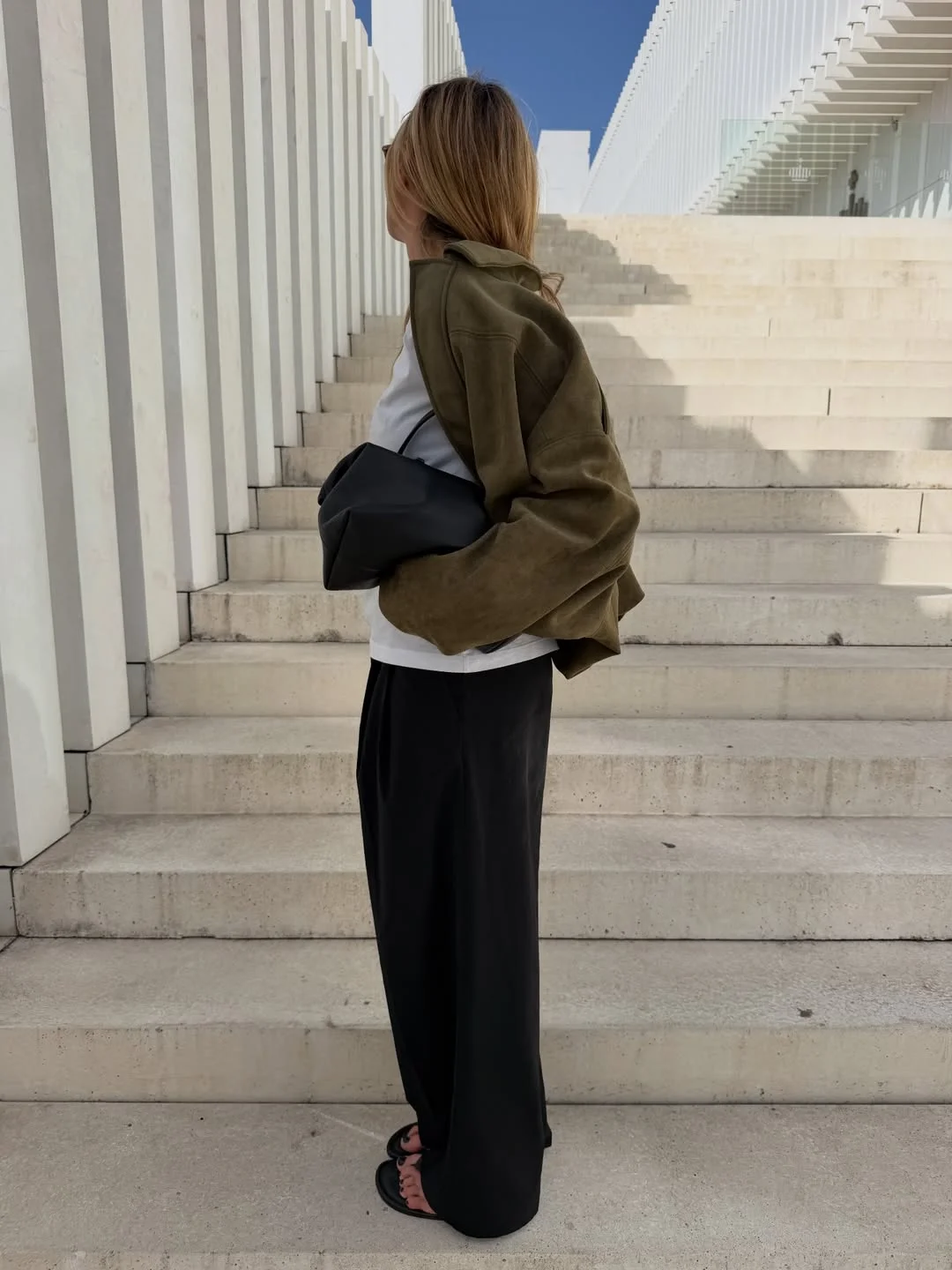 trendy fall outfits with jacket 2026 The Olive Suede Jacket That Defines Quiet Luxury