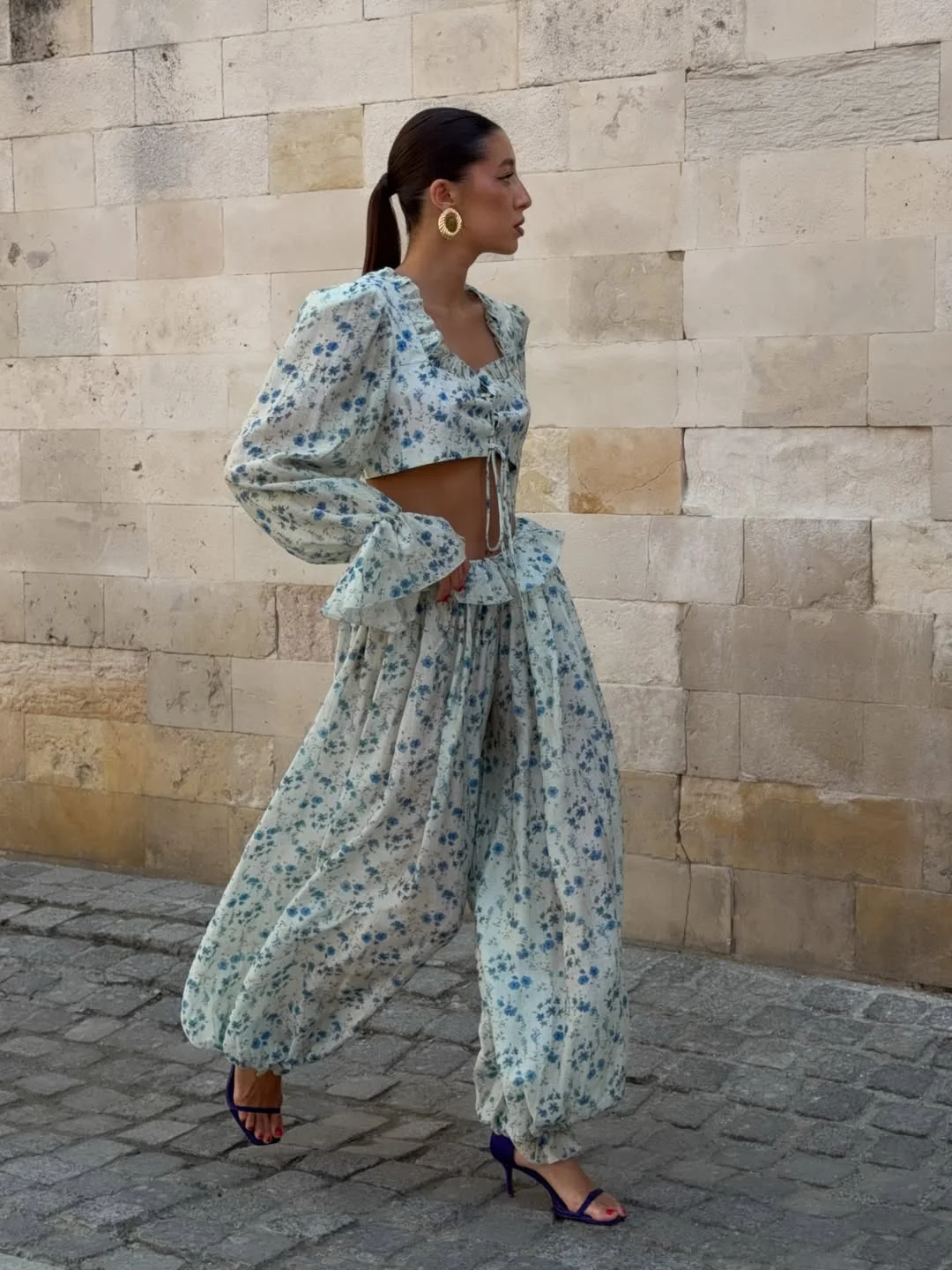 trendy july outfits ideas 2026 Romantic Florals With Modern Volume