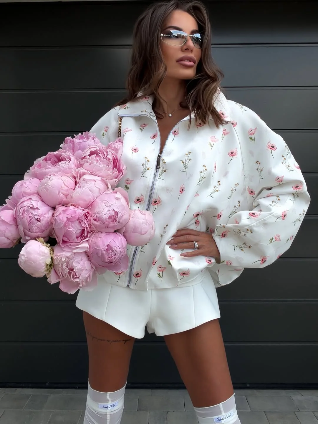 trendy july outfits ideas 2026 Pretty Florals Meet Sporty Chic