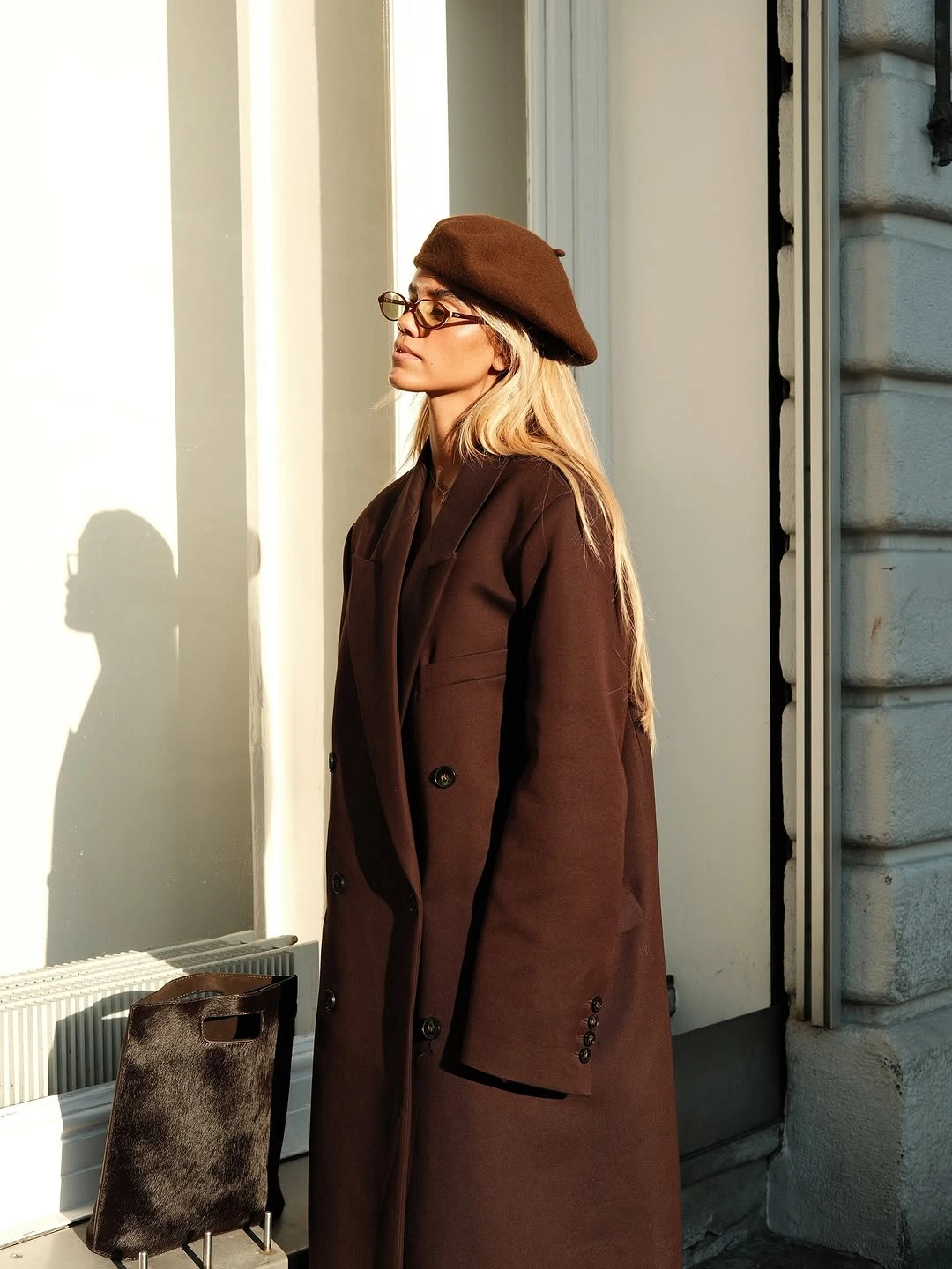 beret fall outfit 2026 Chocolate Tailoring Makes the Classic Beret Feel Modern Again