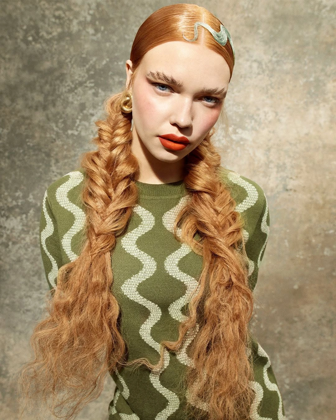 chic september hairstyles ideas 2026 Oversized Fishtail Braids With Modern Texture