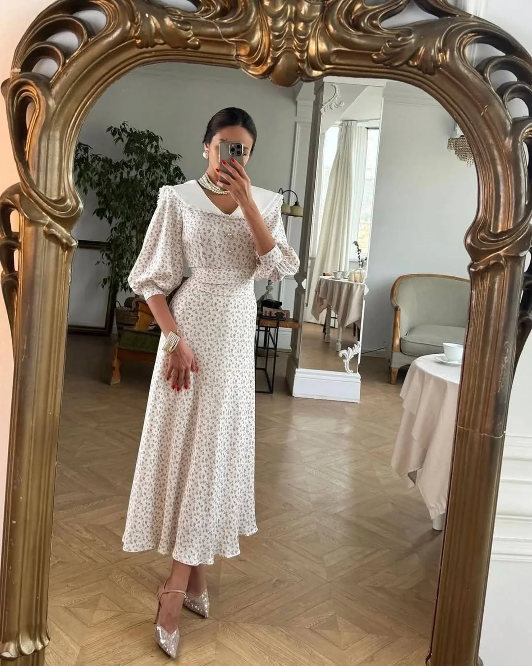 church outfit fall 2026 Vintage Inspired Florals That Never Go Out of Style