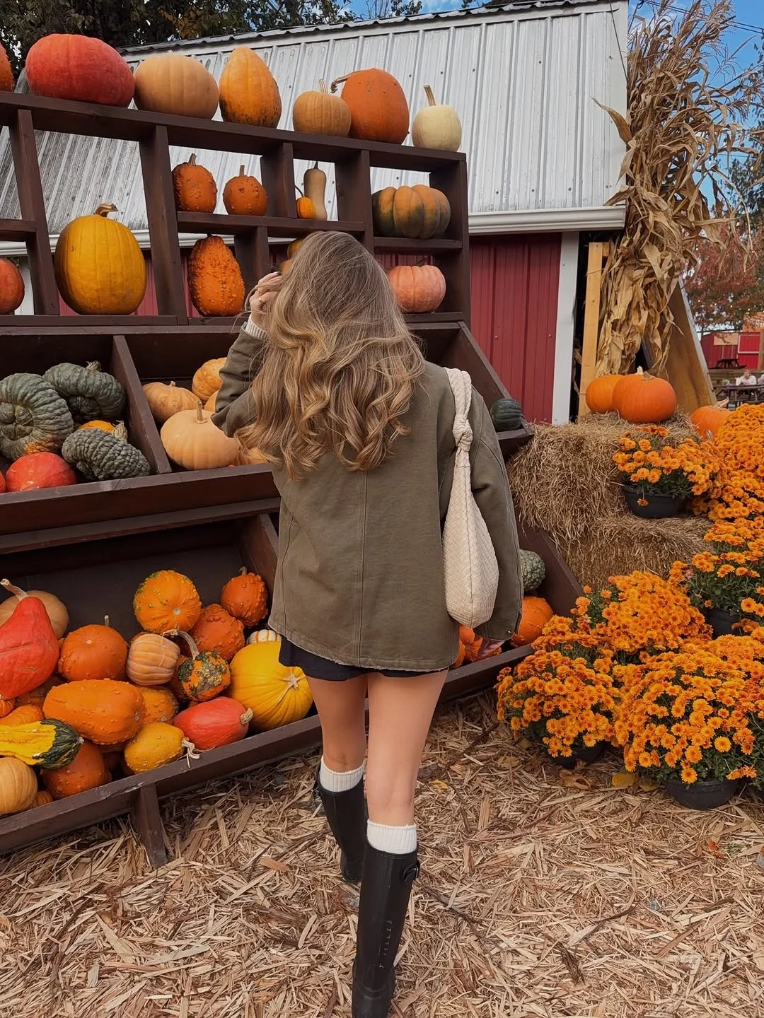 comfy fall outfits for lazy days 2026 Olive Utility Layers for a Cozy Pumpkin Patch Morning