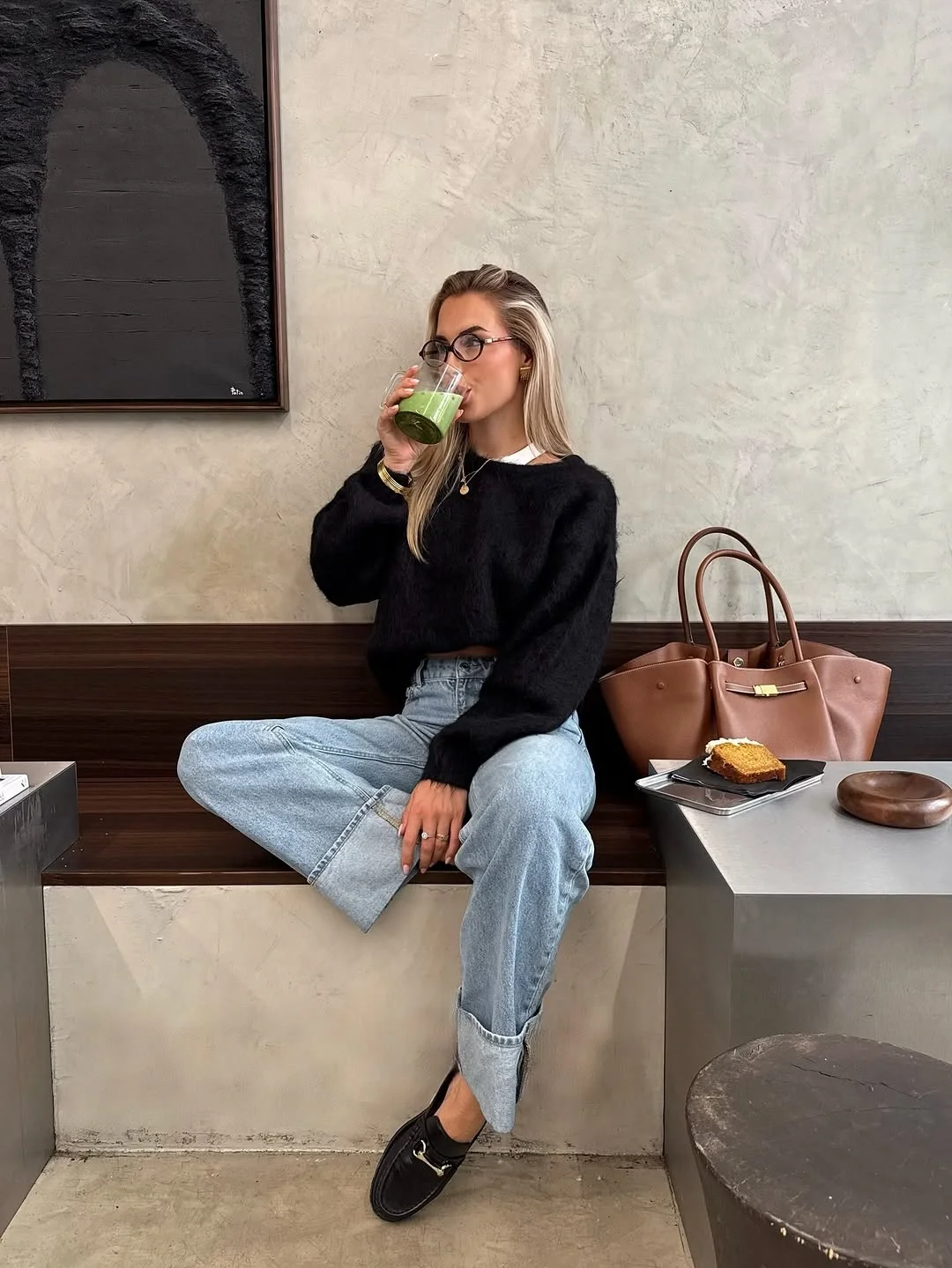 comfy fall outfits for lazy days 2026 Simple Knitwear And Jeans For Everyday Comfort