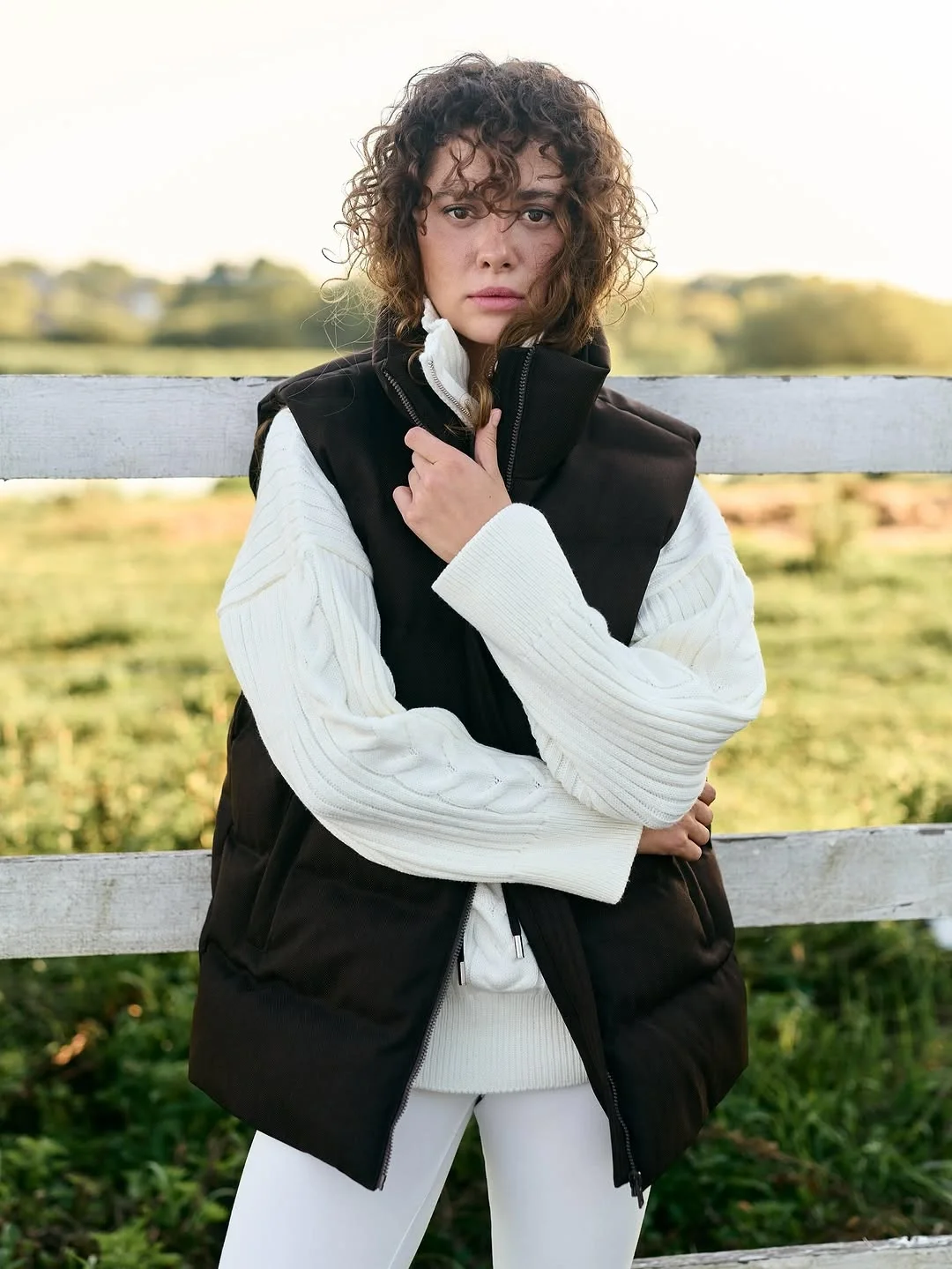 cozy fall outfits 2026 Chunky Knit Layers And The Return Of The Vest