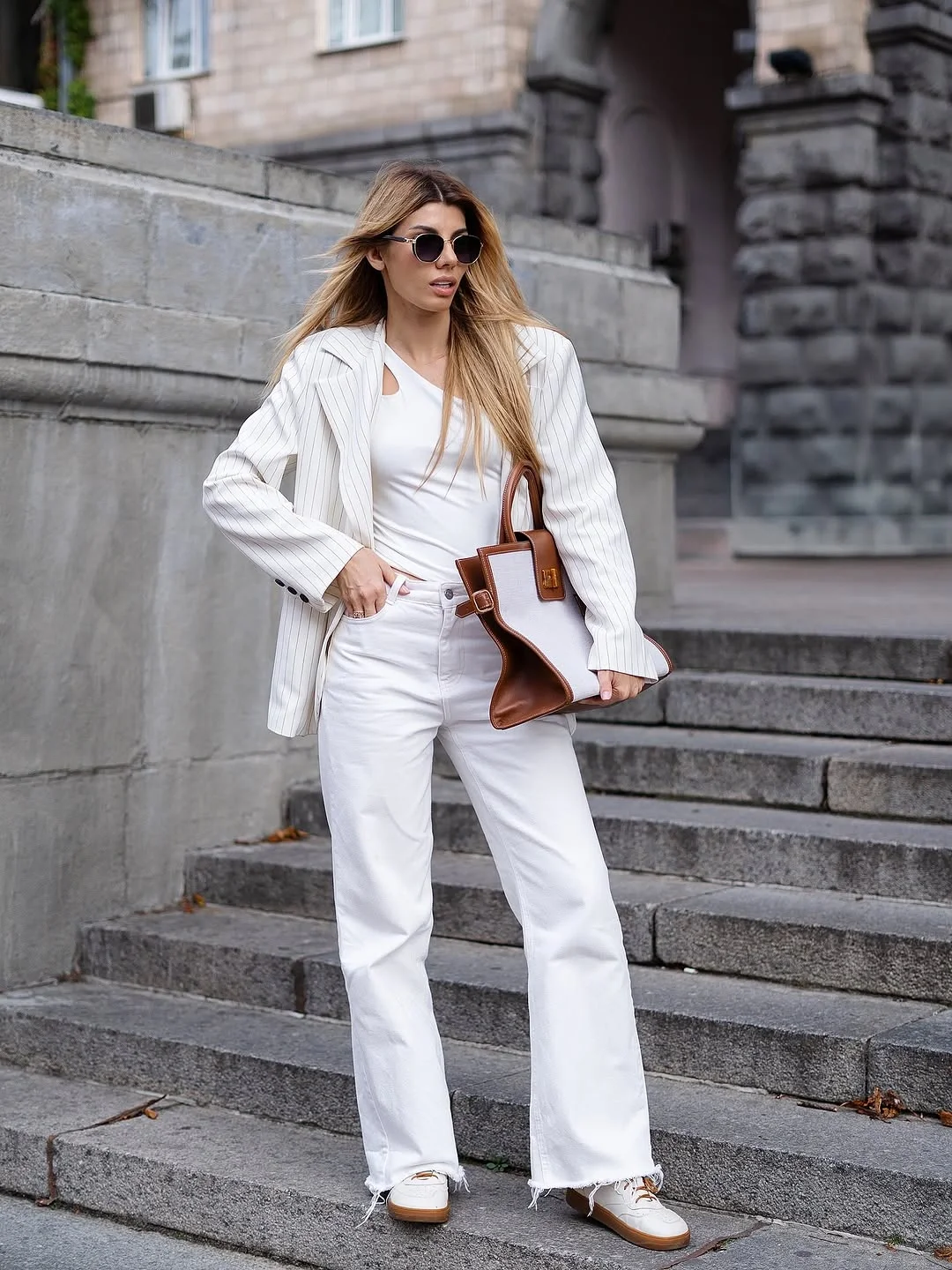 cozy fall outfits 2026 Monochromatic Tailoring With Modern Street Style Energy