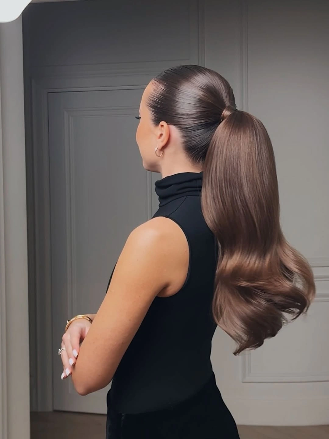 cute fall hairstyles for office 2026 Sleek High Ponytail With Soft Ends