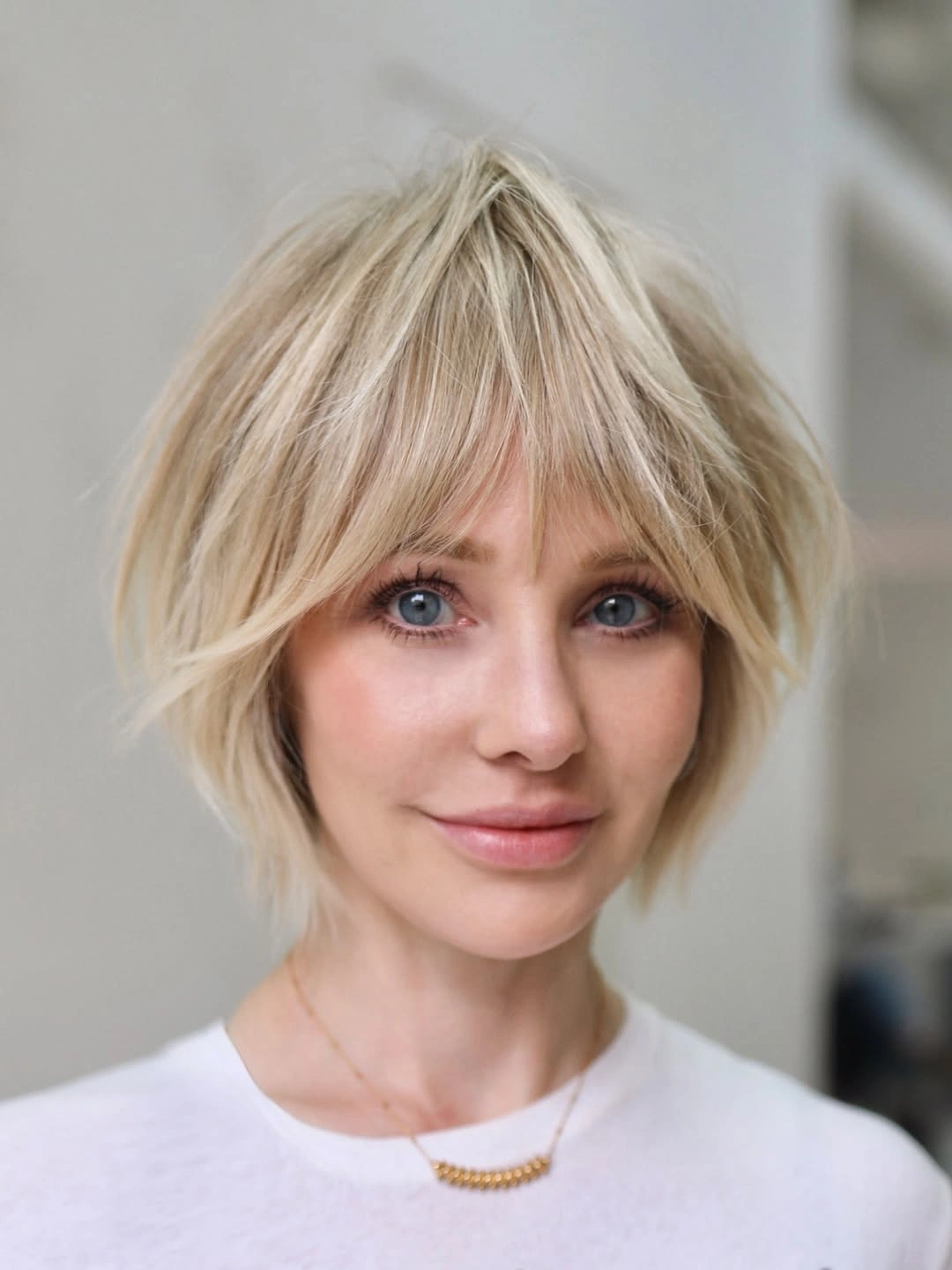 edgy bixie haircut Airy Blonde Bixie With Feathered Ends