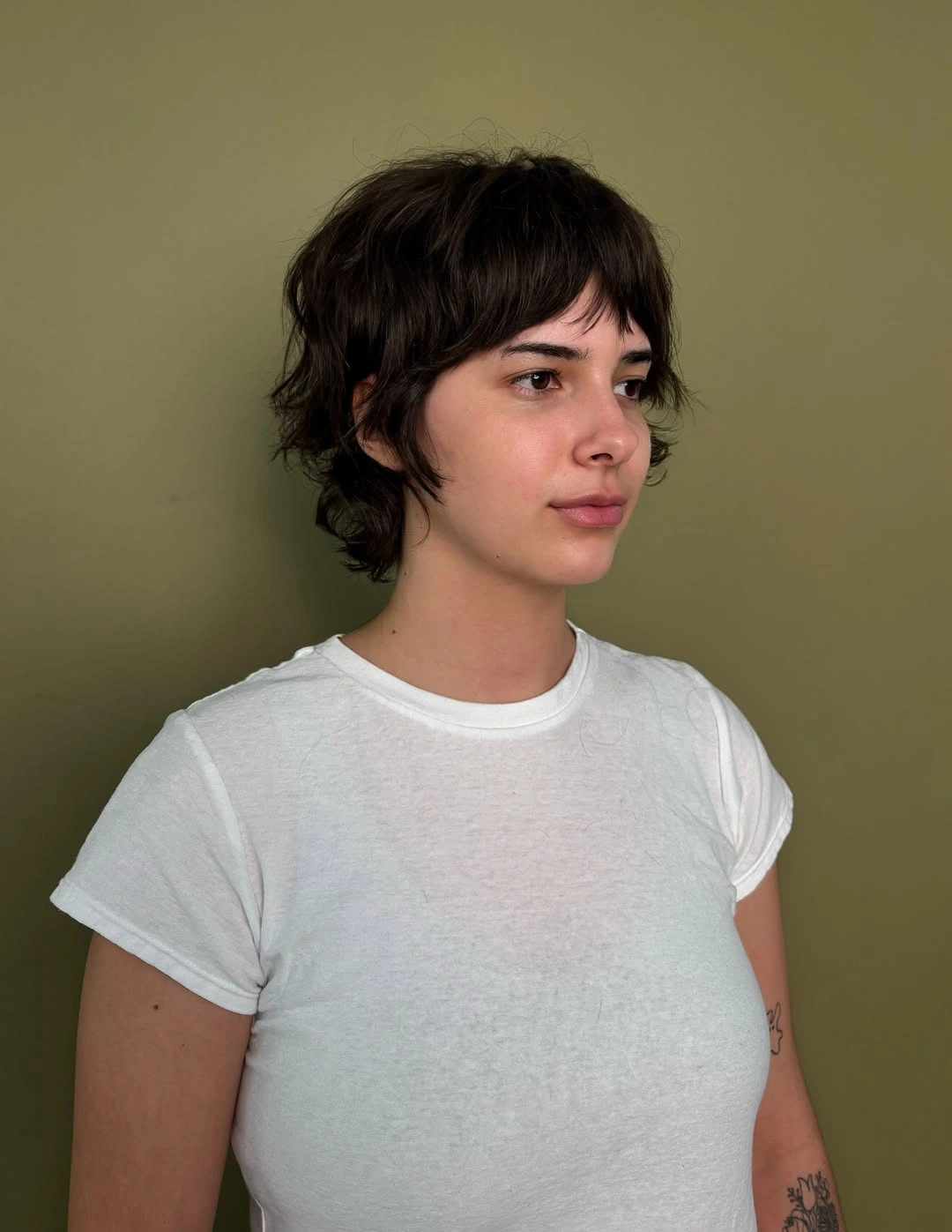 edgy bixie haircut Shaggy Texture With Rock Chic Energy