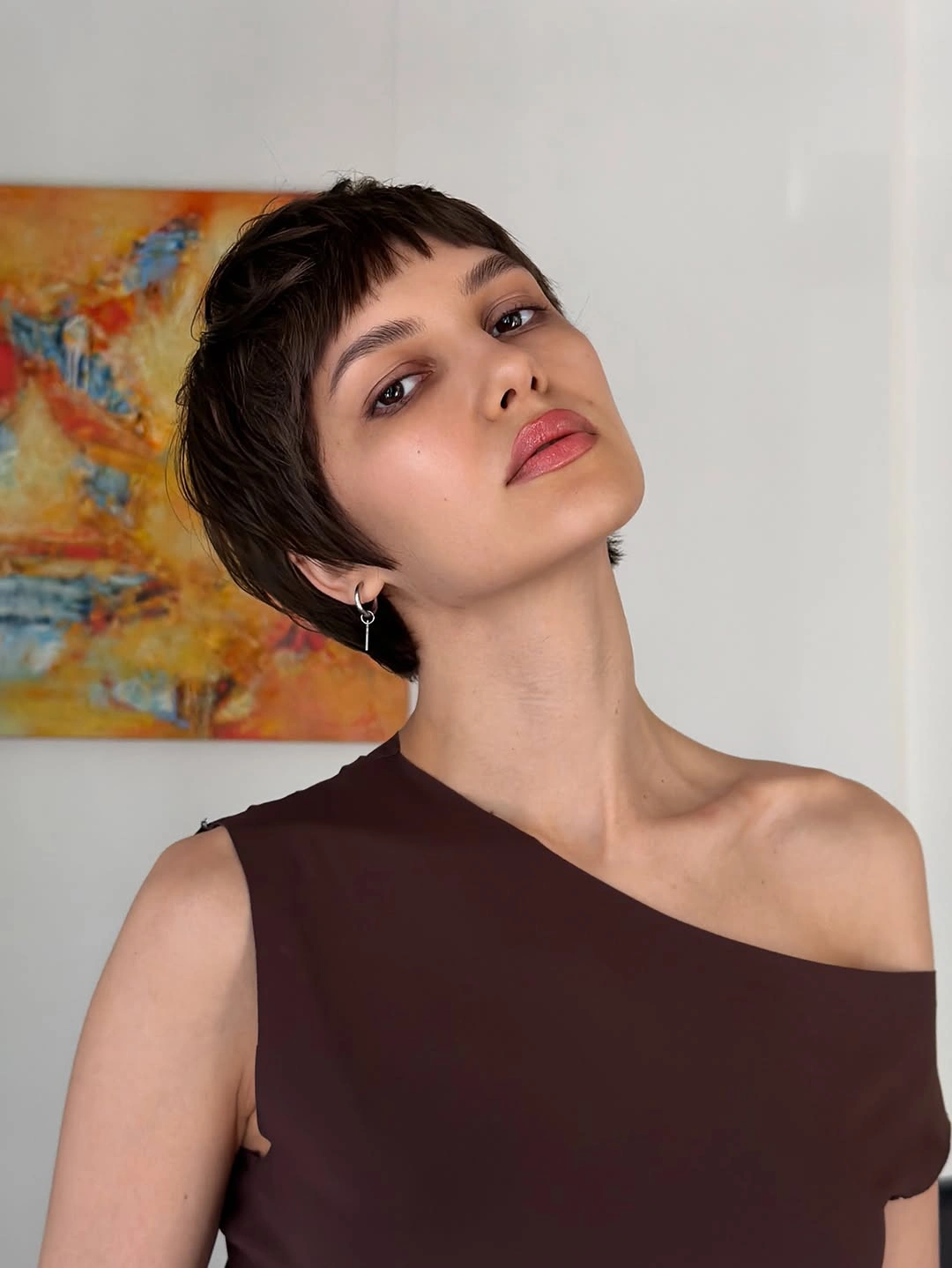 edgy bixie haircut Ultra-Short Precision with Fashion-Forward Confidence