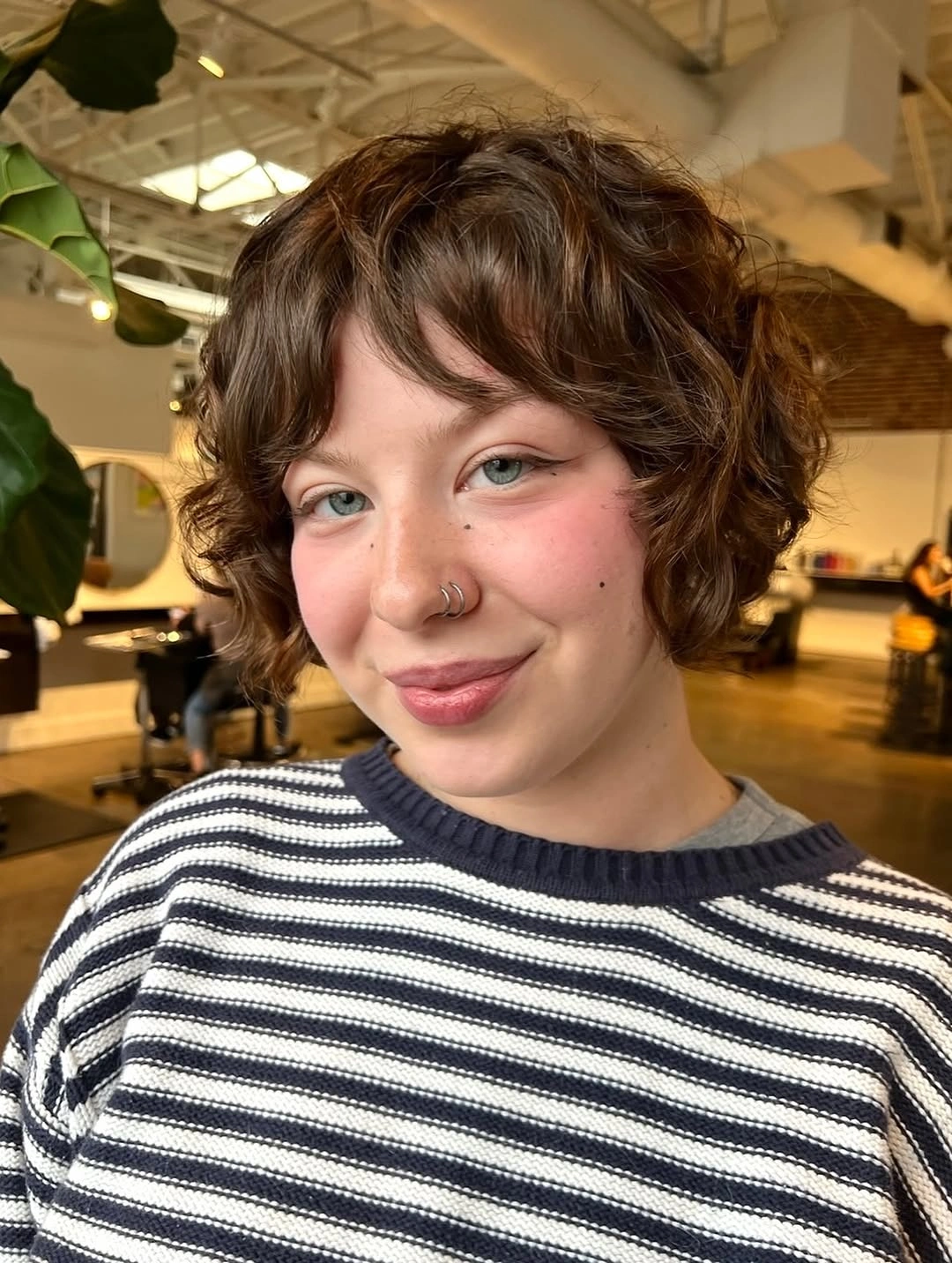 edgy bixie haircut Soft Curly Movement for Everyday Style