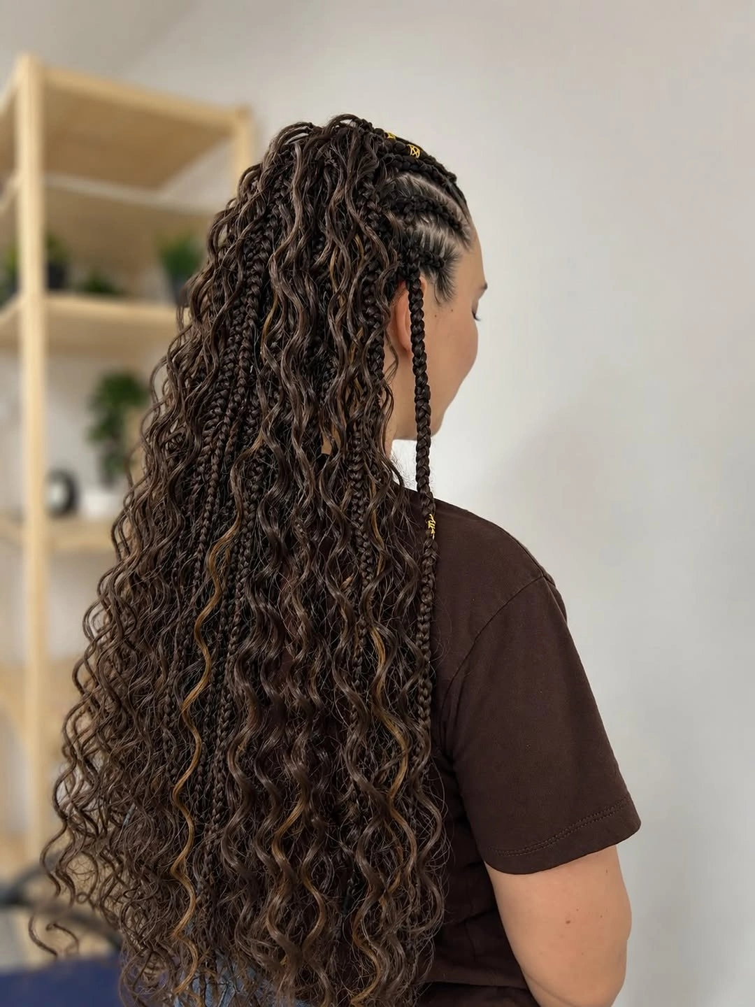 elegant goddess braid High Ponytail Goddess Braids That Add Instant Energy