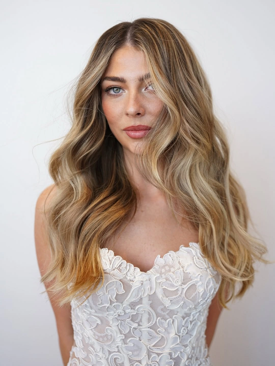 fall blonde hair colour 2026 Golden Honey Blonde with Soft Ribbon Highlights