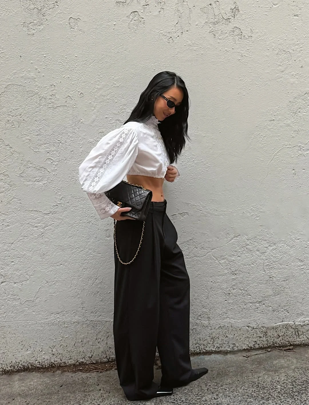 fall date night outfits for women 2026 Romantic Monochrome With A Modern Masculine Twist