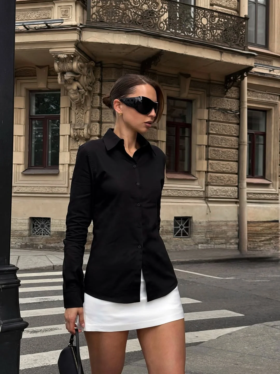 fall date night outfits for women 2026 Minimalist Black And White Date Night Elegance