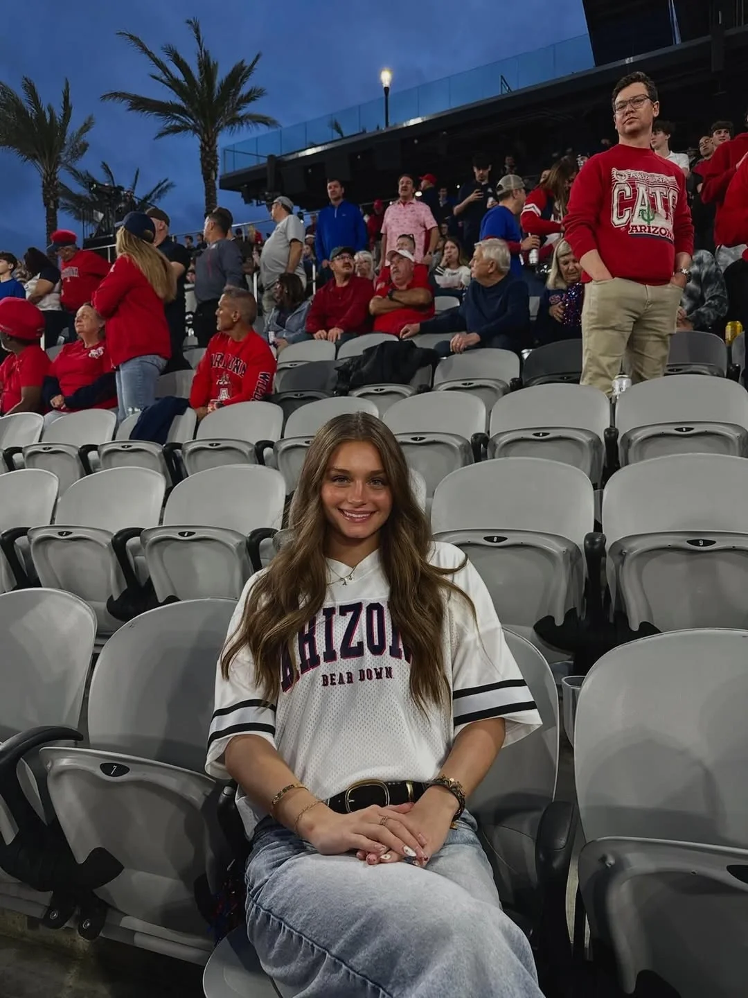 fall game day outfit 2026 Relaxed Jersey Style With Vintage Denim