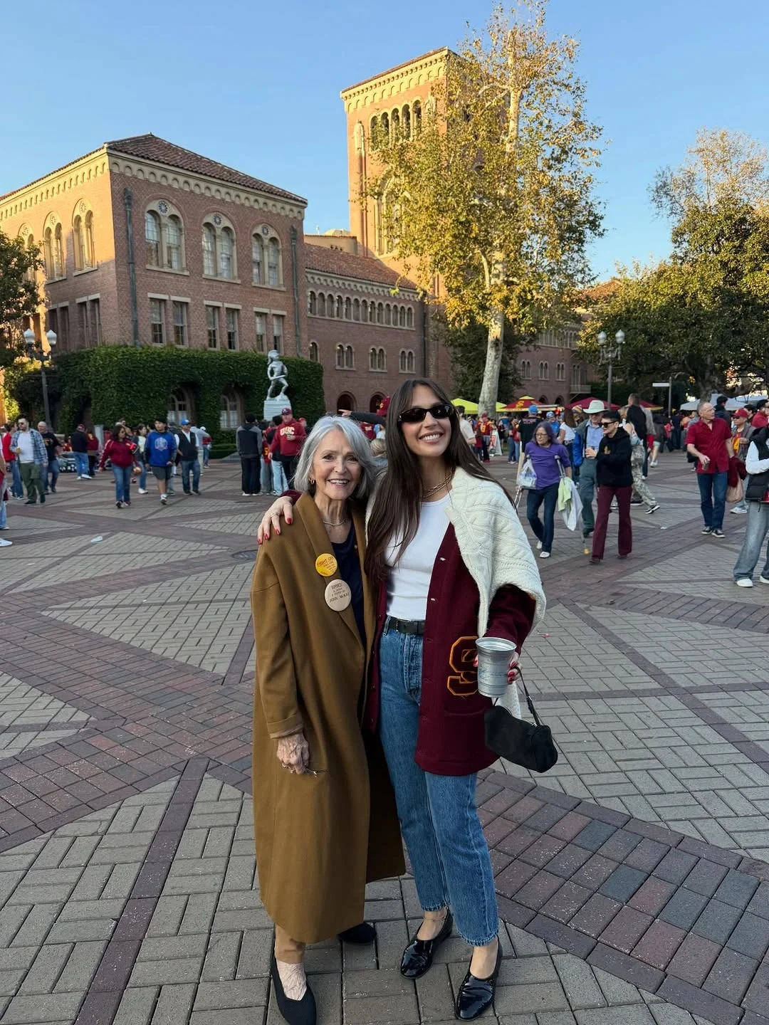 fall game day outfit 2026 Layered Cardigan Look For Crisp Autumn Campus Days