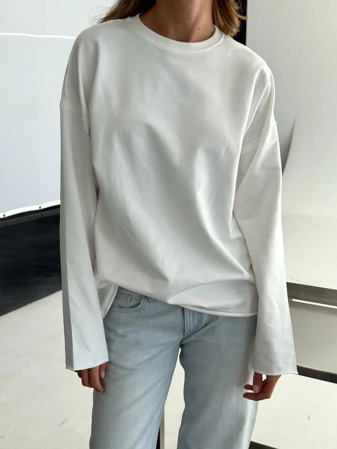 fall long sleeve tops 2026 The Minimal White Tee That Never Stops Working