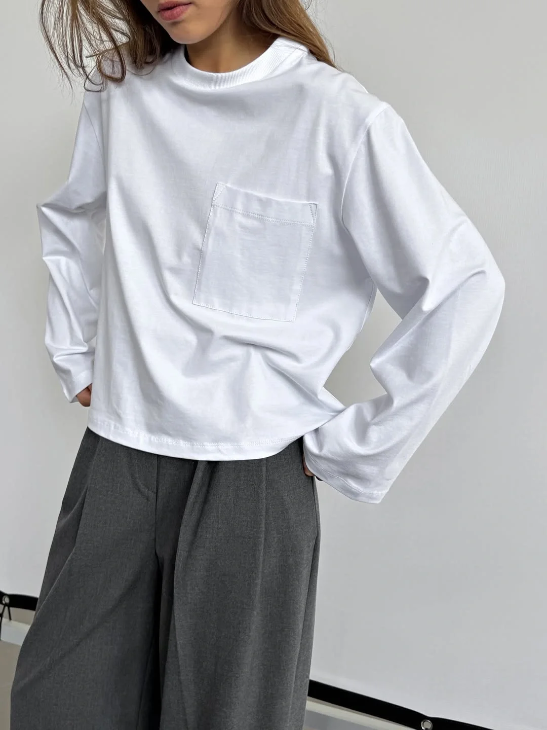 fall long sleeve tops 2026 Clean Lines And A Pocket Detail That Feels Fresh