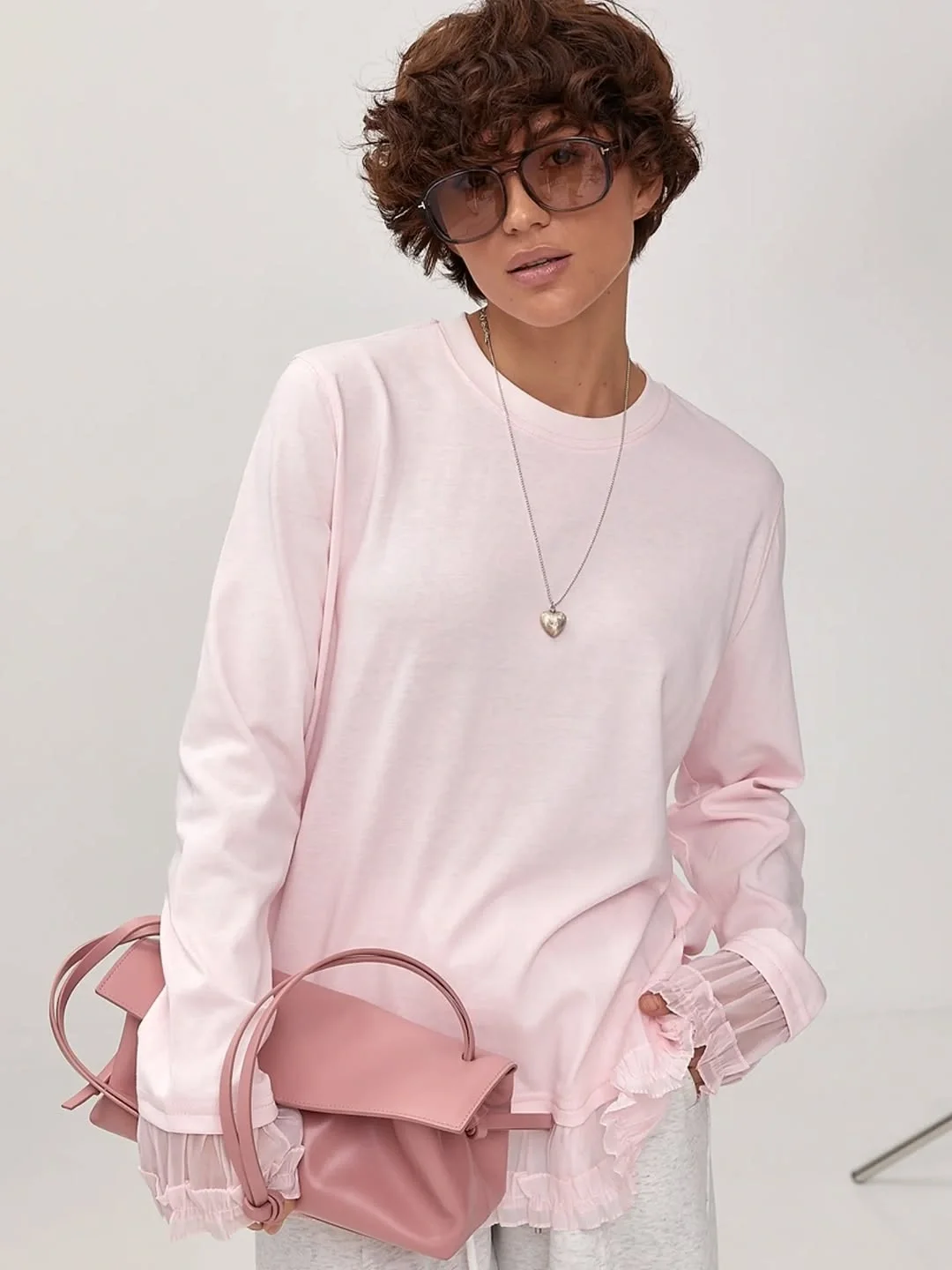 fall long sleeve tops 2026 Soft Pink Brings Romance Into Fall