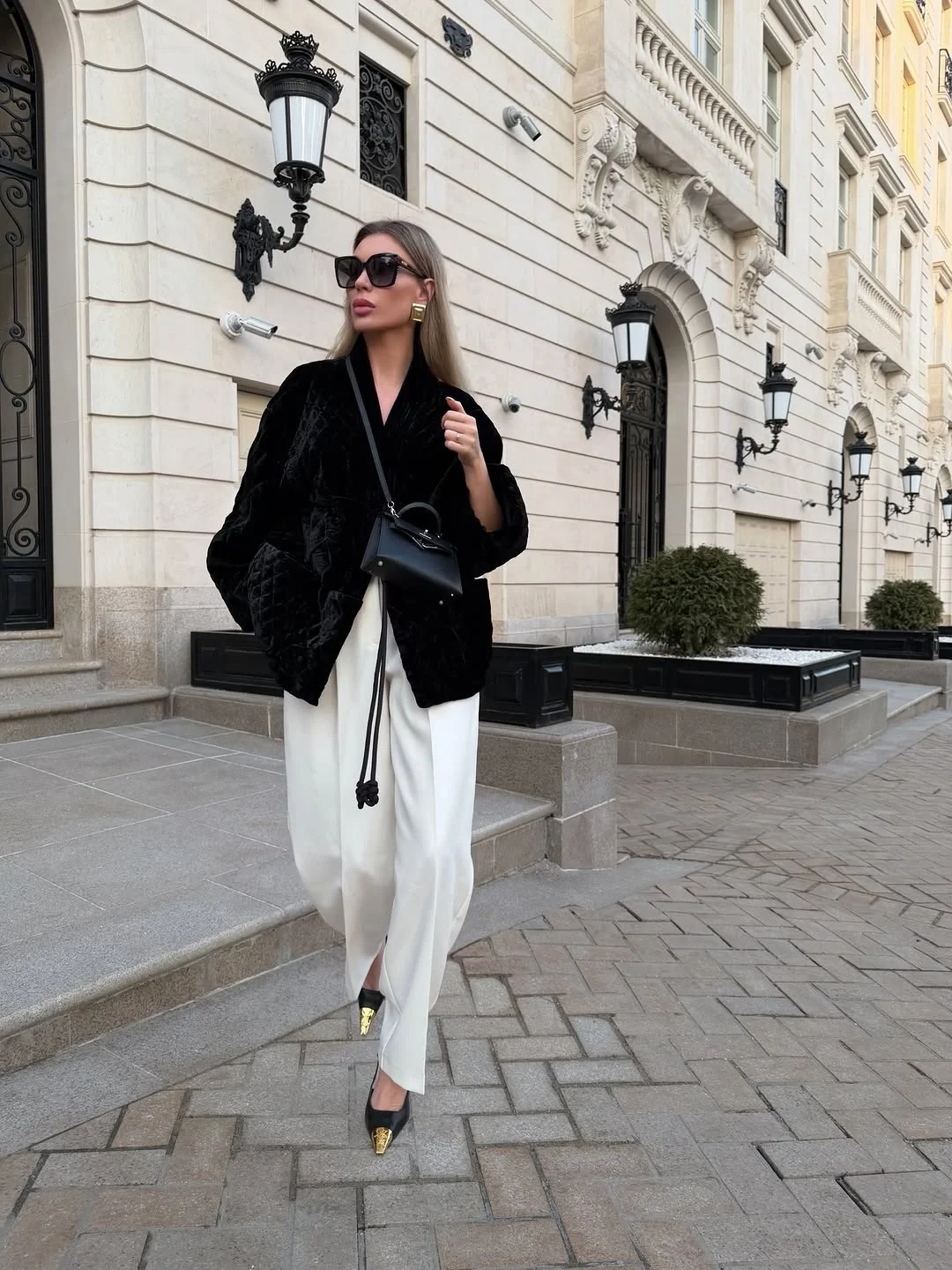 fall outfits with peacoat 2026 Black And White City Chic