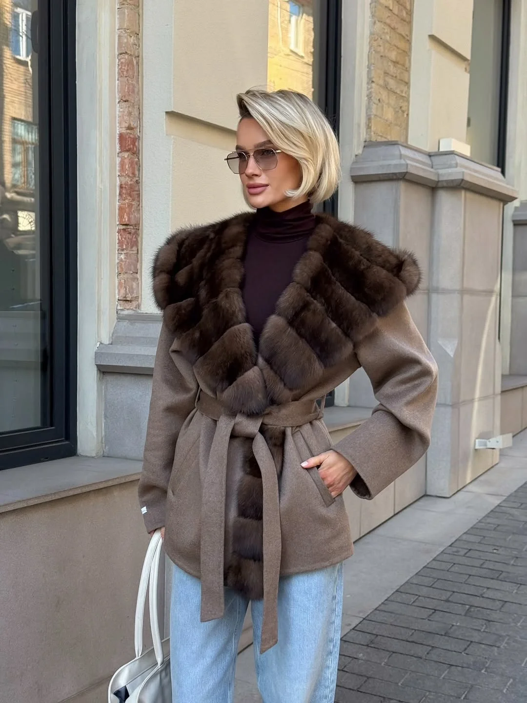 fall outfits with peacoat 2026 Rich Brown Layers With Timeless Elegance