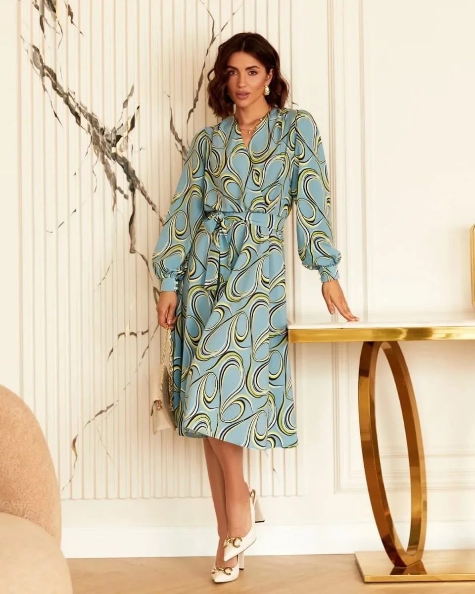 fall Wrap dress outfit 2026 Modern Prints Make Classic Wrap Dresses Feel Fresh