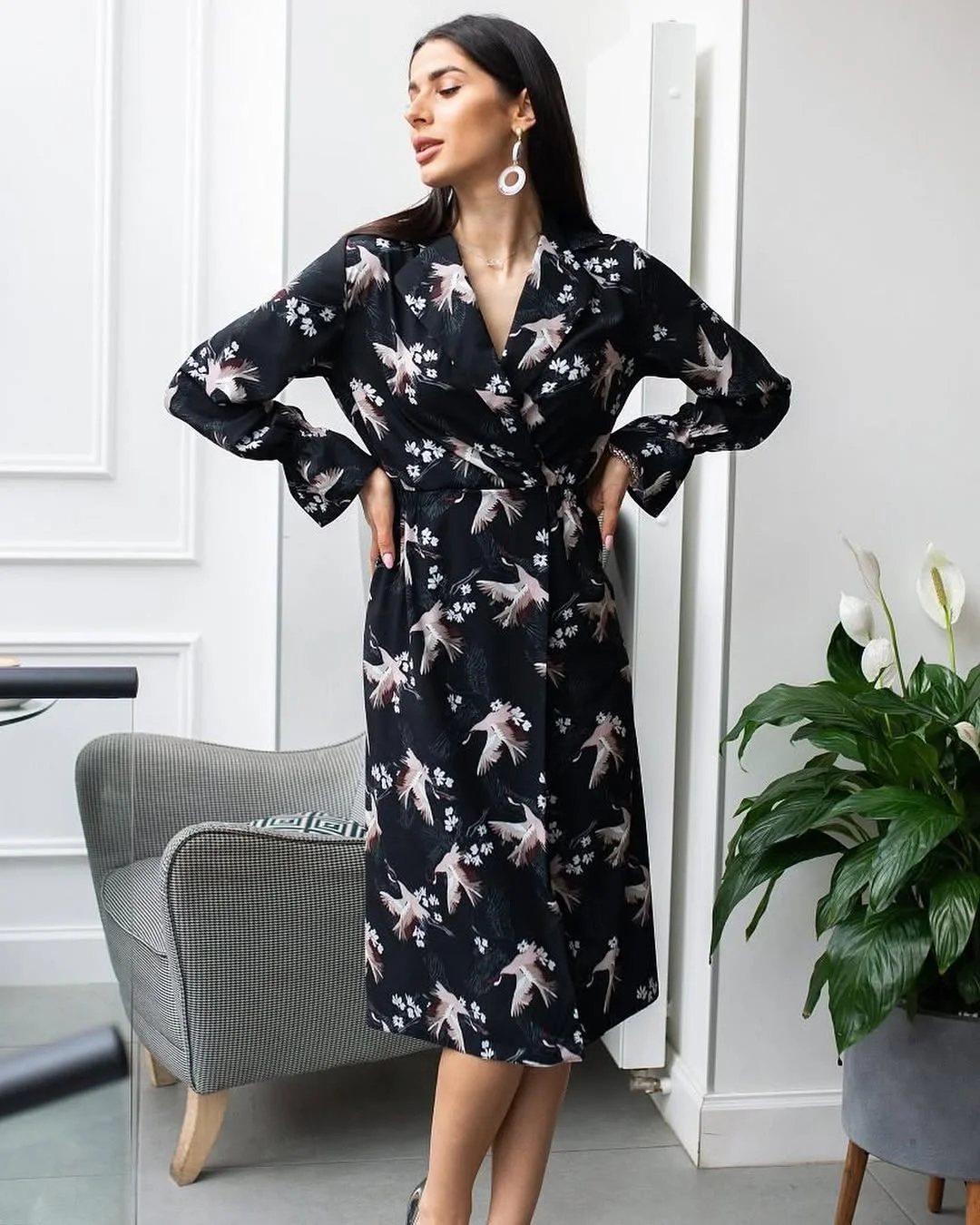 fall Wrap dress outfit 2026 Floral Prints That Feel Fresh For Autumn