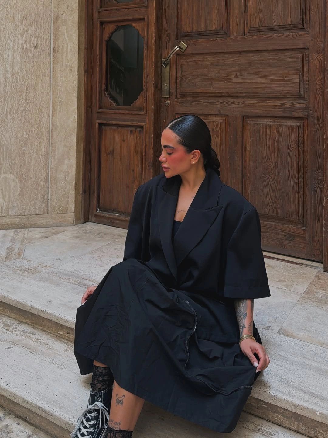 modern september fashion trends 2026 Relaxed Black Dresses Feel Effortless