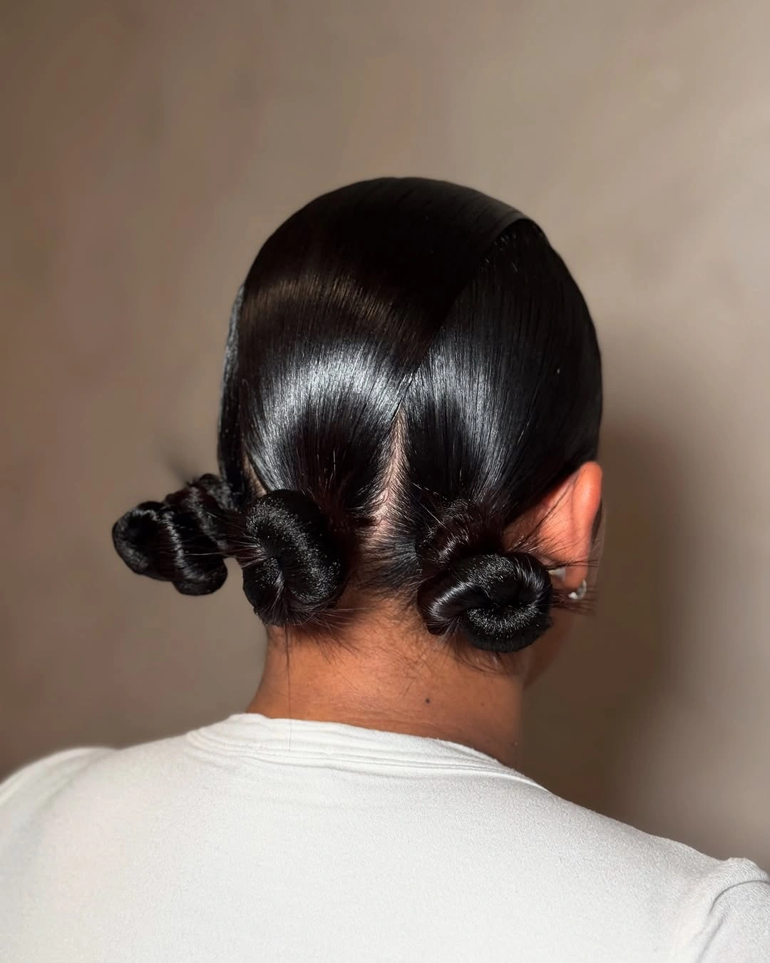 stunning bantu knots hairstyles Sleek Triple Bantu Knots for a Modern Minimalist Look