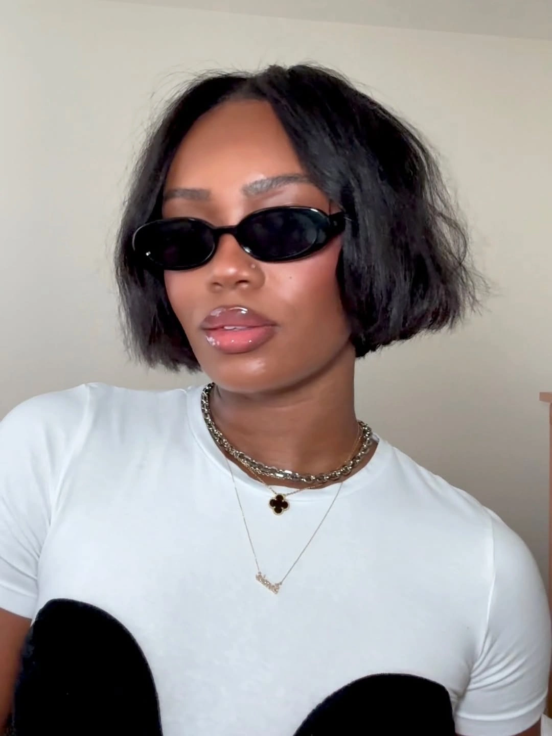 stylish bob hairstyles for black women Relaxed French Bob With Soft Texture