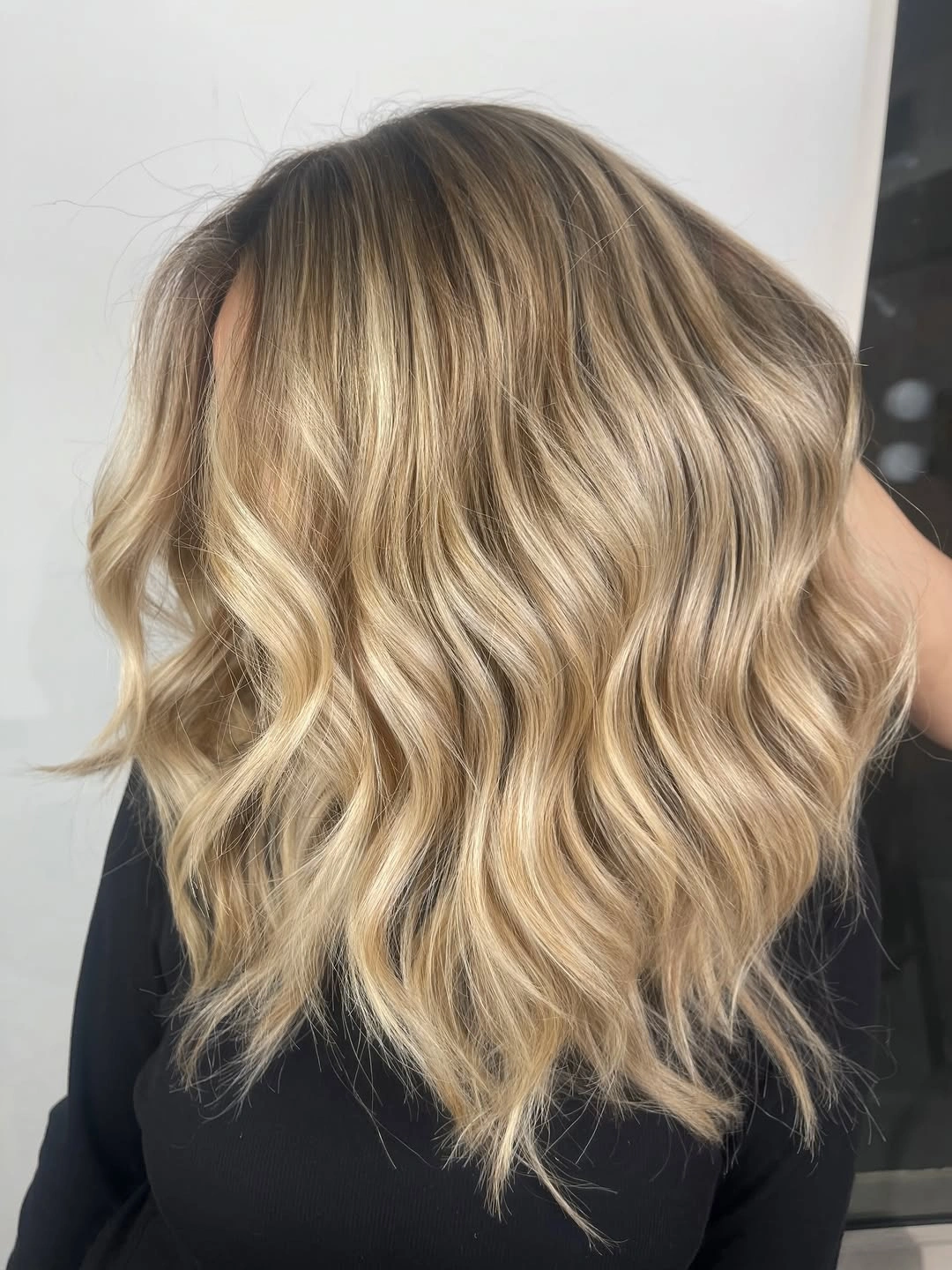 trendy dirty blonde hair color Beachy Dirty Blonde Waves With Beige Dimension