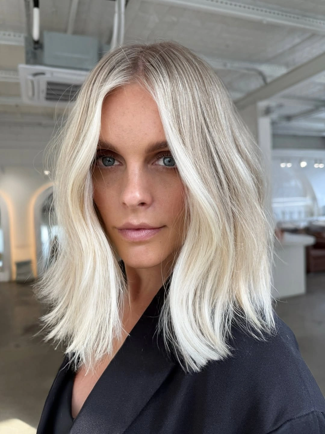 trendy dirty blonde hair color Bright Vanilla Dirty Blonde Bob