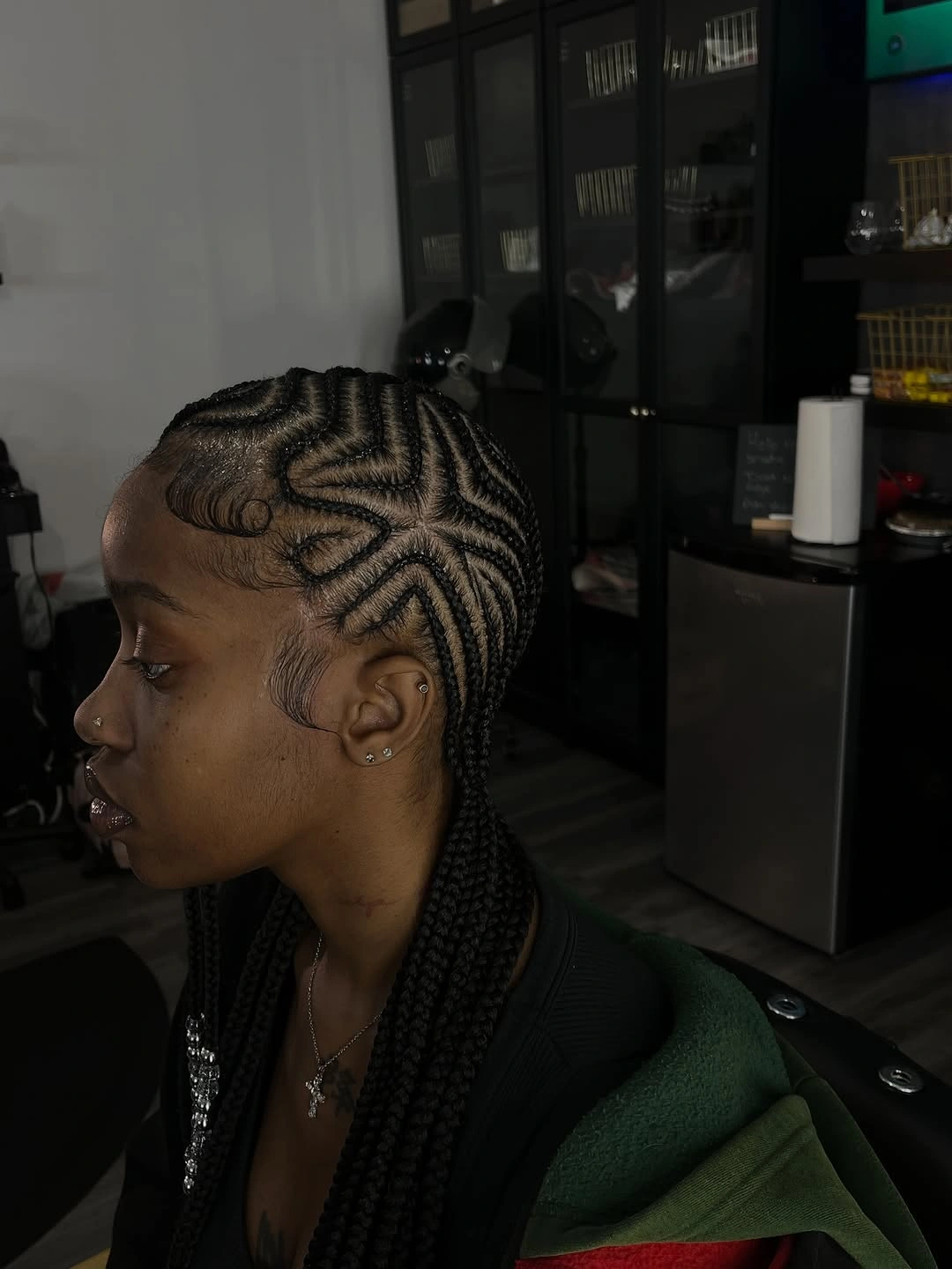 trendy lemonade braid hairstyle Graphic Braided Designs With Artistic Detail