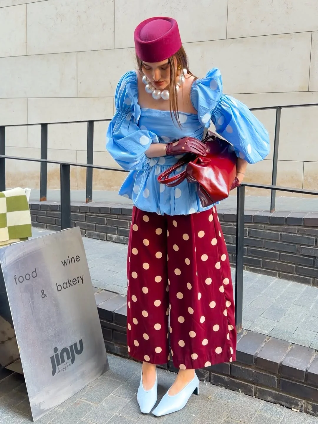 womens modest fall outfits 2026 Playful Polka Dots With Artistic Confidence