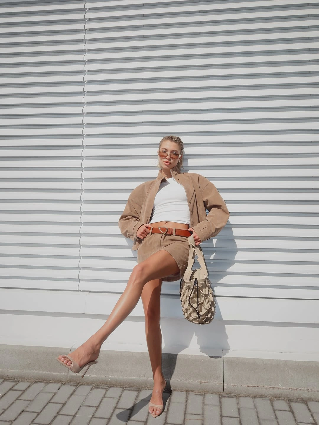 cute september outfit ideas 2026 Minimal Tan Layers For Warm September Days