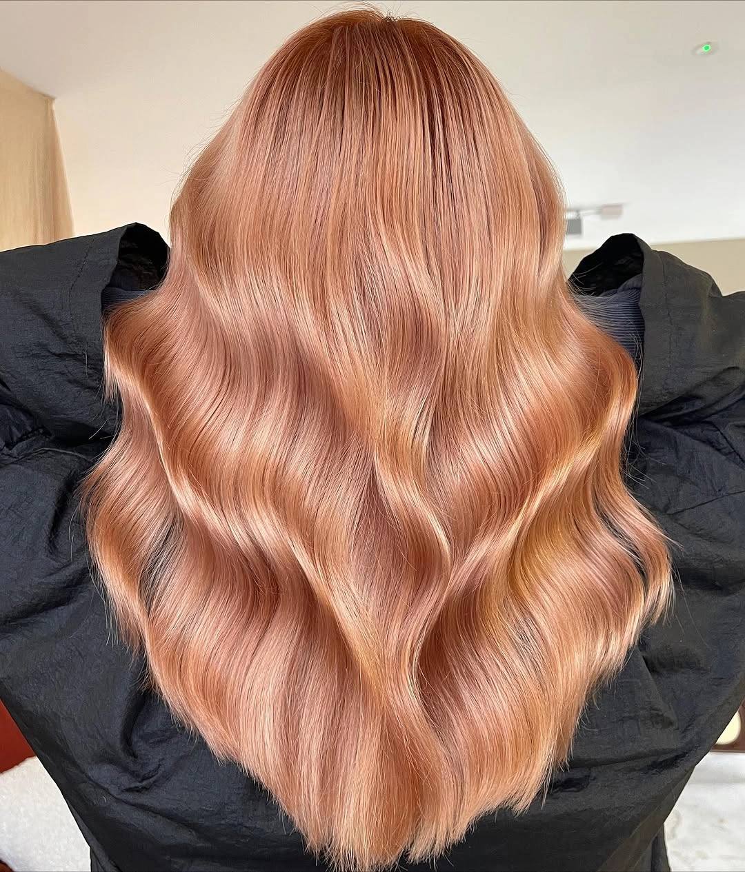 strawberry blond hair dye Soft Copper Strawberry Waves