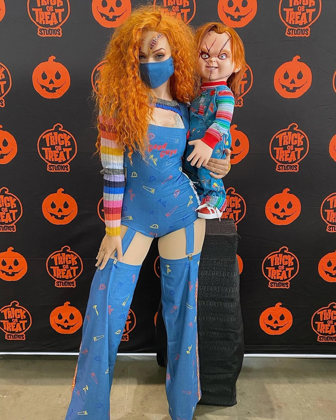 stylish halloween costume ideas 2026 Chucky With a Fashion Girl Makeover